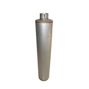 Silenciador universal de camión de escape resonante con abrazadera para montaje universal en sistema de escape de camión - Product Image 1