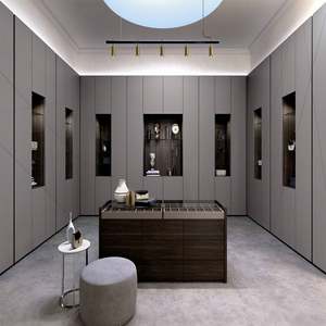 Armoires de dressing sur mesure, style moderne haut de gamme, série de couleurs unies, personnalisation individuelle - Product Image 3