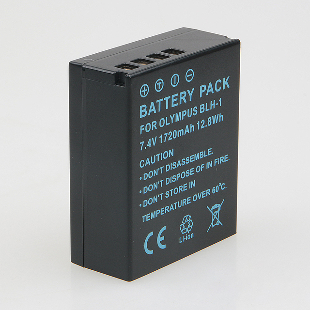 BLH-1 BLH1 Battery Pack Fits for Olympus Cameras EM1 MARK II EM1-2 EM1 Mark 2