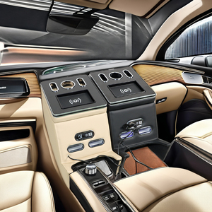 Reposabrazos Central con Refrigerador y Portavasos para Mercedes <span class=keywords><strong>Vito</strong></span> V260 <span class=keywords><strong>V250D</strong></span> V220, Caja de Almacenamiento para Modificación Interior - Product Image 3