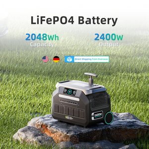 German Spot Home Backup Emergency Power LiFePO4 high-power new 2048wh 2400w home camping emergency backup portable power station - Product Image 1
