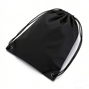 Custom High Quality Waterproof Durable Polyester <b>Bags</b> Sports Shoe Gym Travel Drawstring Backpack for Storage - Product Image 3