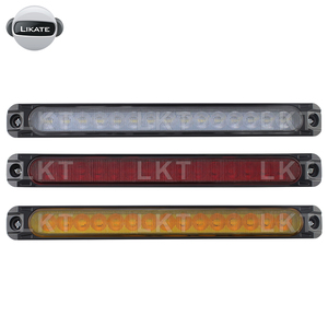 LKT <span class=keywords><strong>Feu</strong></span> arrière de freinage <span class=keywords><strong>LED</strong></span> 10 pouces <span class=keywords><strong>pour</strong></span> camion, nouveau signal d'arrêt arrière <span class=keywords><strong>pour</strong></span> voiture et <span class=keywords><strong>remorque</strong></span> 12-24V, 15 <span class=keywords><strong>LED</strong></span> - Product Image 2