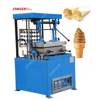 Machines à fabriquer des cornets de pizza et des cornets de glace à prix d'usine commercial, en vente