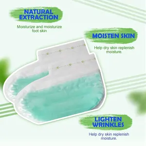 Hot sale best quality paraffin wax spa Home spa treatment paraffin foot mask foot peel spa Whitening Moisturizing foot Mask