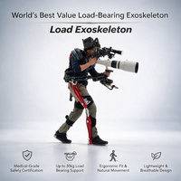 Exosquelette pour cinéaste de terrain, exosquelette professionnel de mobilité extérieure à haute capacité de charge