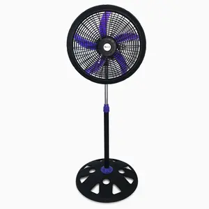 Oscillating Pedestal Air Cooling Electric Fan Sitting Room 18 Inches Pedestal Standing Fan