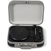 Rétro vinyle LP platine tourne-disque valise cassette enregistreur lecteur portable poignée platine