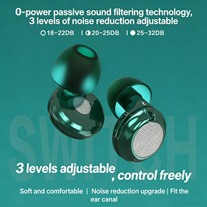 Tapones para los Oídos Ergonómicos de Silicona para Música, Alta Fidelidad, Empaque Personalizado, Marca Privada, Protección Auditiva para Conciertos y Festivales - Product Image 2