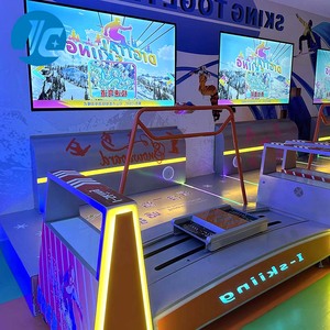 JC Parque <span class=keywords><strong>de</strong></span> Atracciones Wind Ski Machine Deportes Fitness Entretenimiento Juego <span class=keywords><strong>de</strong></span> esquí Moneda-Op <span class=keywords><strong>Simulador</strong></span> <span class=keywords><strong>de</strong></span> esquí con versatilidad multideportiva - Product Image 4