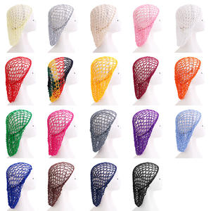 Respirant Coloré Crochet Rayonne Cheveux Accessoires Chignon Couverture Cheveux Net <span class=keywords><strong>Snood</strong></span> pour Cheveux Longs - Product Image 6