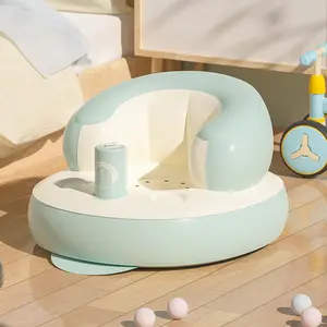 아기 학습 좌석 아기 훈련 소파 목욕 식당 의자 어린이 학습 좌석 3 6 9 12 개월 유아용 풍선 소파 배우기