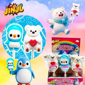 Vente en gros de guimauves en forme d'ours polaire et de pingouin, tendance TikTok, en coton sucré, saveur fruitée, boîte de friandises pour enfants, nourriture halal - Product Image 6