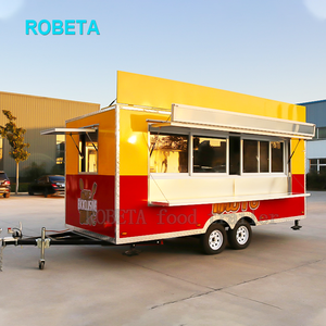 Camion de cuisine mobile d'<span class=keywords><strong>occasion</strong></span> entièrement équipé, remorque de camion de cuisine, cuisine mobile mobile, <span class=keywords><strong>caravane</strong></span> - Product Image 4