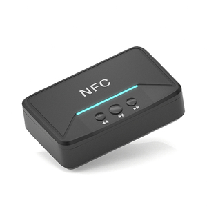 BT200 NFC cho <span class=keywords><strong>Receiver</strong></span> 3.5mm Jack Stereo bt5.0 Bộ chuyển đổi âm thanh RCA 3.5mm Aux USB sạc cáp Dongle màu đen ODM thương hiệu - Product Image 6