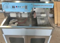 Machine commerciale semi-automatique de nettoyage et de séchage de nettoyage et de stérilisation de chaussures en acier inoxydable