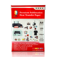 Papier de sublimation thermique MR.R Factory, anti-ondulation, format A4, pour tasses, t-shirts et aluminium