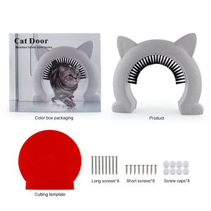 <span class=keywords><strong>Porte</strong></span> intérieure intelligente en plastique acrylique réglable pour animaux de compagnie (chats et chiens) – Meilleure vente aux Pays-Bas - Product Image 3