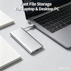 Nuovo Disco Rigido Esterno Portatile in Metallo da 2,5 Pollici USB 3.0 ad Alta Velocità per <span class=keywords><strong>Backup</strong></span> e Archiviazione Dati per PC, Laptop, Gaming e Creatori di Contenido - Product Image 4