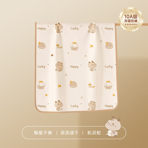 <span class=keywords><strong>Matelas</strong></span> <span class=keywords><strong>à</strong></span> <span class=keywords><strong>langer</strong></span> imperméable, respirant et lavable de classe A, petit format, réutilisable, pour le sommeil estival des nouveau-nés - Product Image 1