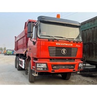 Shacman F2000 6x4 10-Wheel truk berat kondisi baru bahan bakar Diesel Euro 2 standar emisi Weichai mesin merek HW19710