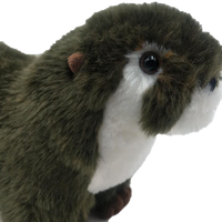 Jouet de loutre en peluche douce et mignonne de 14 pouces OEM/ODM de haute qualité de bonne conception personnalisé pour la promotion de Noël Vente en gros