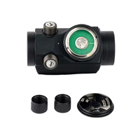 Visée à point rouge de haute qualité Revêtement rouge 11 paramètres de luminosité Reflex Red Dot Scope avec 1 pouce Riser Mount