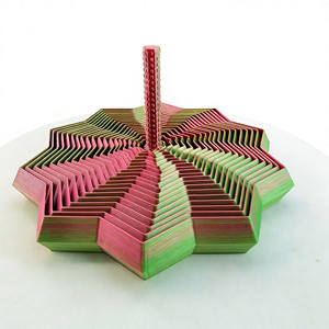 Jouet créatif d'impression 3D, Illusion visuelle de carotte anti-stress, Tour spirale pliable super tendance, Production d'usine chinoise - Product Image 5