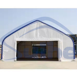 Tente de rangement pliable robuste Garage <span class=keywords><strong>d</strong></span>'<span class=keywords><strong>abri</strong></span> de voiture moderne avec cadre en <span class=keywords><strong>bois</strong></span> traité thermiquement manuel en matériau PVC PE étanche - Product Image 1