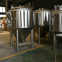 Réservoir de Fermentation à pression isobique en acier inoxydable de 2500 litres
