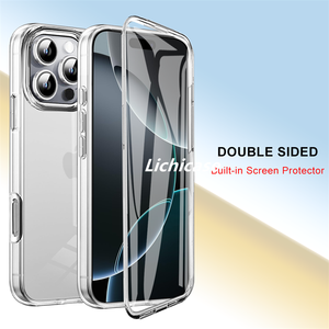 Lichicase Protection multicouche coussins d'angle couverture de téléphone transparente pour <span class=keywords><strong>Xiaomi</strong></span> 15T 15T <span class=keywords><strong>Pro</strong></span> <span class=keywords><strong>coque</strong></span> personnalisée - Product Image 2