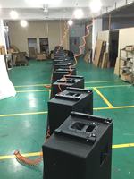 Passive Dual 12 ''Trois Division Line Array Haut-parleurs 4ohm Système de sonorisation intérieur pour Club Concert Performances Pro Audio