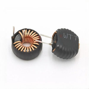 Inducteur annulaire magnétique en aluminium Iron Rule 050 33UH 8A, diamètre de fil 0,8 mm, bobine d'inductance annulaire 16 mm, inducteur de stockage d'énergie, bobine de refoulement - Product Image 2