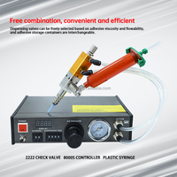Machine de distribution de colle silicone/AB entièrement automatique et semi-automatique BZY, équipement d'injection de précision pour colle à verre, 10 kW 220V, avec vanne