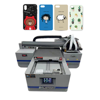 Imprimante UV numérique multifonction à plat A2 4060 UV pour étuis de téléphone Imprimante pour tasses à café Imprimante pour cartes et permis de conduire Machine d'impression