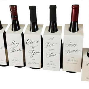 ป้ายไวน์ส่วนตัว ป้ายแชมเปญโปรเซคโกแบบกำหนดเอง ป้ายมินิโปรเซคโก ปรับแต่งด้วยงานศิลปะ โลโก้ หรือข้อความของคุณเอง - Product Image 5