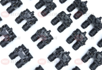 Perangkat Penglihatan Malam Binokular (BNVD) MHNV Gen2+ Dual-Tube P43 P45 Fosfor Hijau Putih IIT yang Dipasang di Helm PVS-31