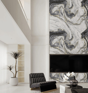 Panneaux muraux décoratifs en PVC pour intérieur, de 1 mètre de large et 10 millimètres d'épaisseur, offrant un attrait esthétique, un style artistique et une qualité supérieure - Product Image 5