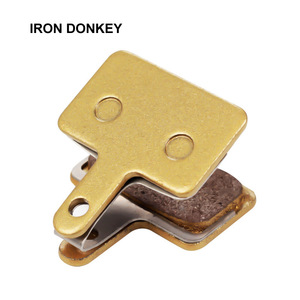 IRONDONKEY Wholesale Universal Mountain Bike & BMX <b>Disc</b> Brakes All-metal <b>Gold</b> Ketone-based Brake Pads - Product Image 5
