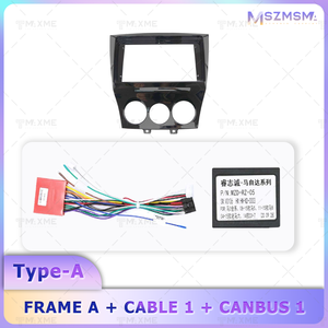 วิทยุติดรถยนต์ขนาด9นิ้วสำหรับ <span class=keywords><strong>RX8</strong></span> MAZDA 2003-2011 LHD RHD โครงวิทยุรถยนต์ติดตั้งง่ายอุปกรณ์เสริมสำหรับ MAZDA - Product Image 3