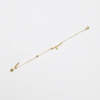 Bracelet chaîne à maillons ajustables pour femmes, bijou branche à breloque, 1 pièce
