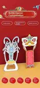 Ouvre-bouteille en métal personnalisé avec logo, autocollant pour réfrigérateur, ouvre-bouteille de bière sur mesure, vente en gros - Product Image 4