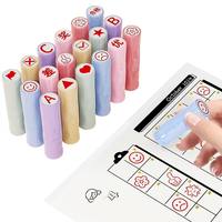 Intoss SJSKYXQMY Prix usine Nouveau tampon de signature en plastique style rouge à lèvres DIY pour petits tampons flash personnalisables à usage professionnel
