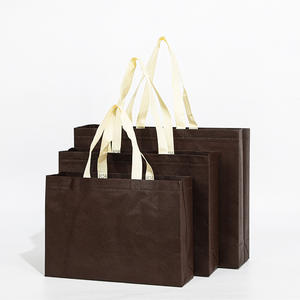 Bolsa de tela reutilizable ecológica personalizada, impresa, de tela no tejida reciclada, plegable, con logotipo promocional, imprimible, para regalo, para exteriores. - Product Image 4