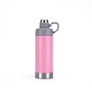 Thermos pliable avec poignée, 750 ml, en acier inoxydable, tasse de voyage isolée, maintien de la température chaud/froid pendant 12 à 24 heures - Product Image 4