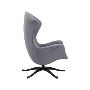 <span class=keywords><strong>Fauteuil</strong></span> <span class=keywords><strong>pivotant</strong></span> design moderne en forme de coquille d'œuf, <span class=keywords><strong>fauteuil</strong></span> de salon de luxe pour la maison et l'hôtel - Product Image 3