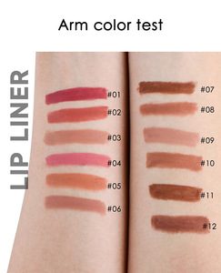 Matita per <span class=keywords><strong>Labbra</strong></span> in 12 Colori Nude, Impermeabile, Lunga Durata, Marca OBM, Nuovissimo Prodotto con Etichetta Privata - Product Image 4