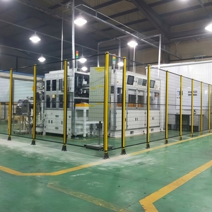 Recinzione di Sicurezza per Macchine CNC Certificata CE |   Barriera Robotica in Acciaio Zincato Verniciato a Polvere con Rete Metallica per Officine e Fabbriche - Product Image 5