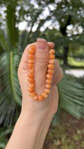 Delicaat handgemaakt gekleurd edelsteen kralen armbandje voor dames, verguld, <span class=keywords><strong>water</strong></span>- en verkleuringsbestendig, wintersieraden - Product Image 5