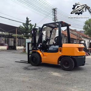 Montacargas TOYOTA 7FD30 de 3 toneladas, usado, procedente de Japón, con motor 1DZ-2, máquina de segunda mano, a gasolina, 3000 kg. - Product Image 6